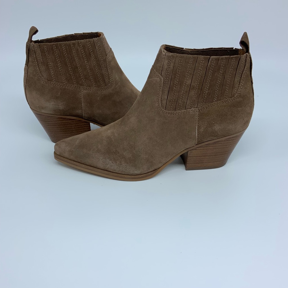 Sartoby Franco Sarto Lasso Ankle Boot Toffee Suede